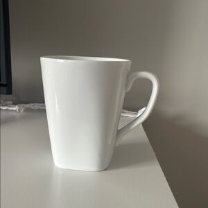Set of 3 Classic White Ceramic Mug